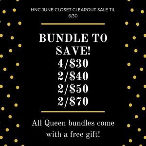 Bundle Closet ClearOut Sale until 6/30!